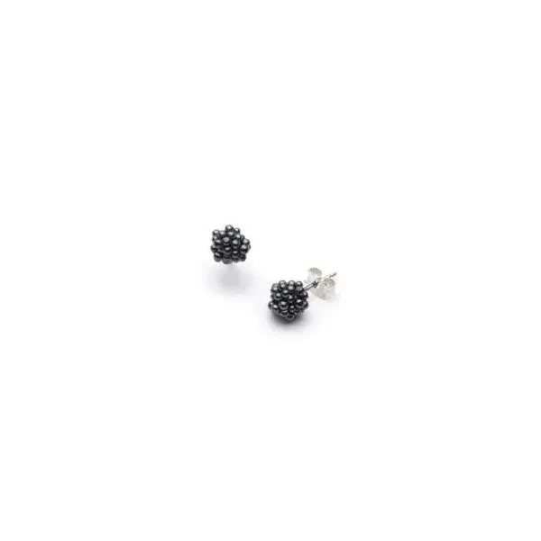 ShikShok Earrings Oxidized Stud