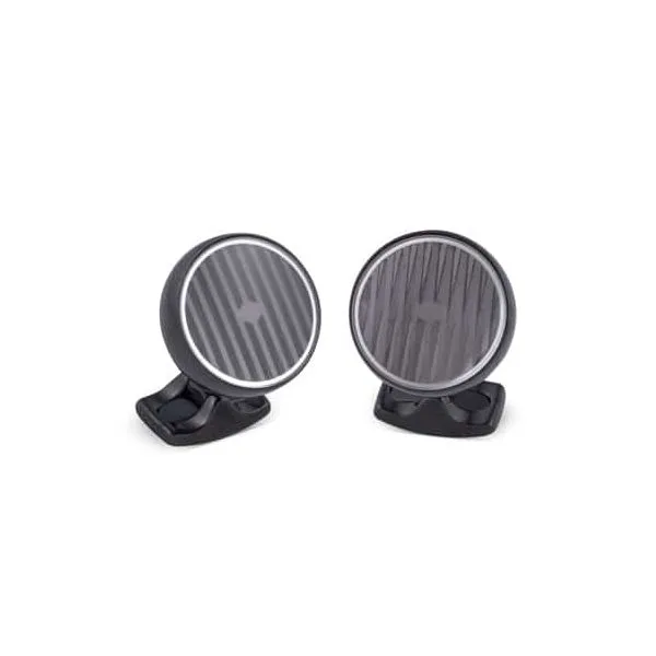 Freely Rotating Kinetic Cufflinks in Black