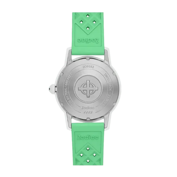 Zodiac Super Sea Wolf White Ceramic, (ZO9592)