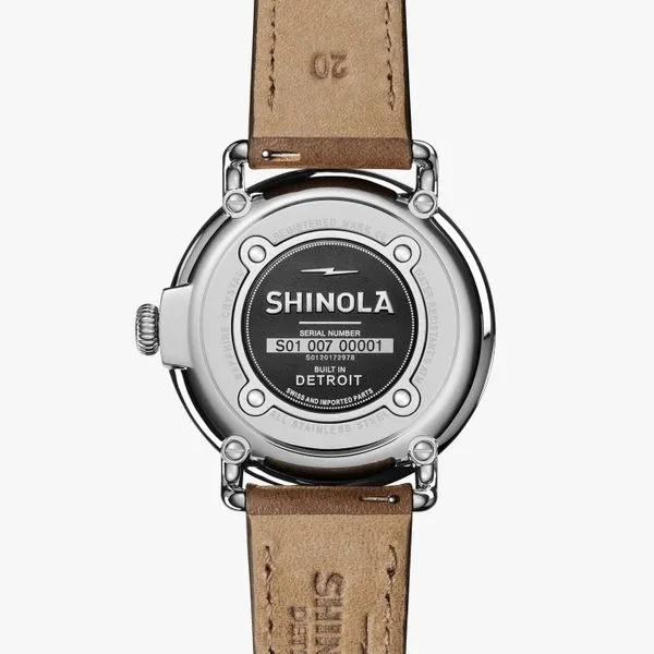 The Shinola Runwell 41mm, Black Degradé Dial