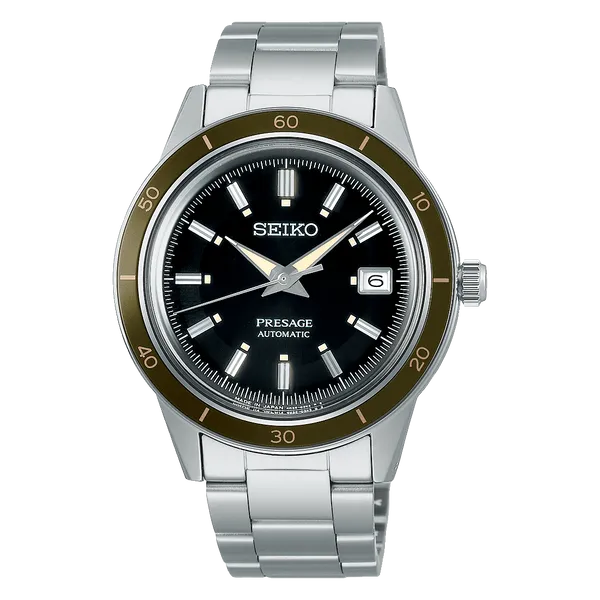 Seiko Presage Style60's, Black/Green Dial