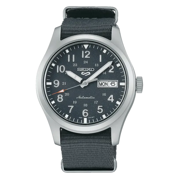 Seiko 5 Charcoal Dial NATO Strap