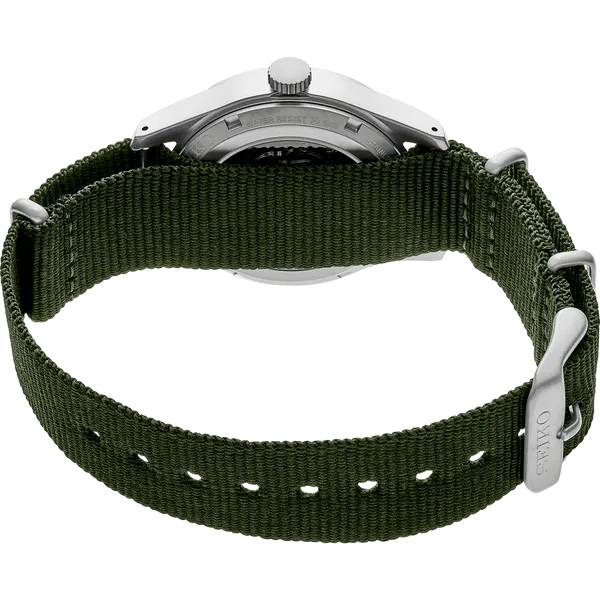 Seiko 5 Sports Charcoal Dial NATO Strap Image 3 Atelier Lou Westmount, QC