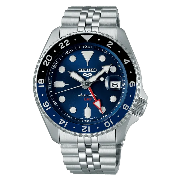 Seiko 5 Sports GMT Blue Dial