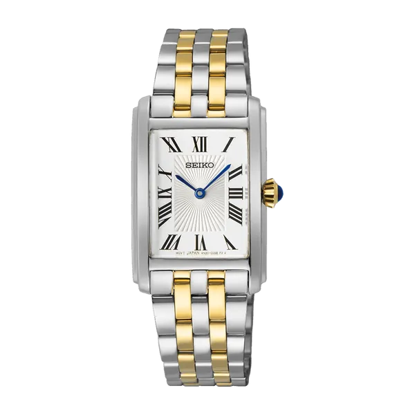 Seiko The Essentials, Tank, Two-tone (SWR087P1)