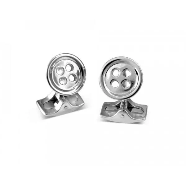 Classic Button Cufflinks