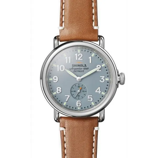 The Shinola Runwell 41mm, Slate Blue Dial