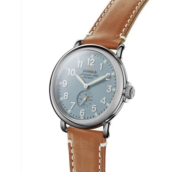 The Shinola Runwell 41mm, Slate Blue Dial