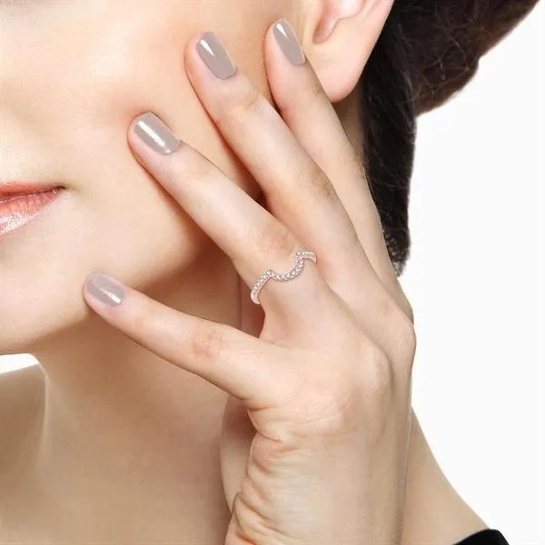 1/4 Ctw Round Cut Diamond Wedding Band in 14K Rose Gold Image 4 Becker's Jewelers Burlington, IA