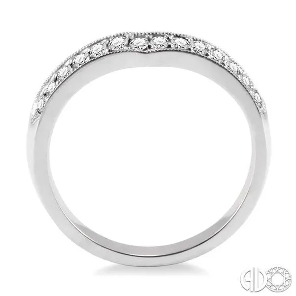 1/3 Ctw Diamond Matching Wedding Band in 14K White Gold Image 3 Becker's Jewelers Burlington, IA