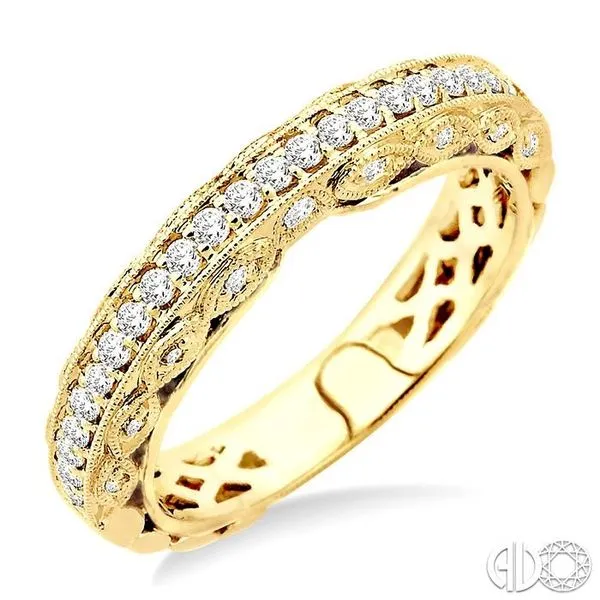 3/8 Ctw Diamond Matching Wedding Band in 14K Yellow Gold Becker's Jewelers Burlington, IA