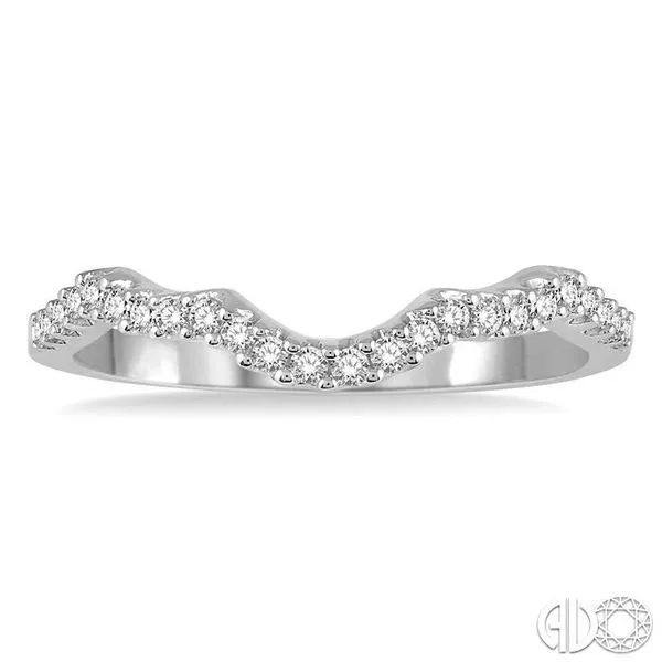 1/6 Ctw Round Diamond Wedding Band for Women in 14K White Gold Image 2 Becker's Jewelers Burlington, IA
