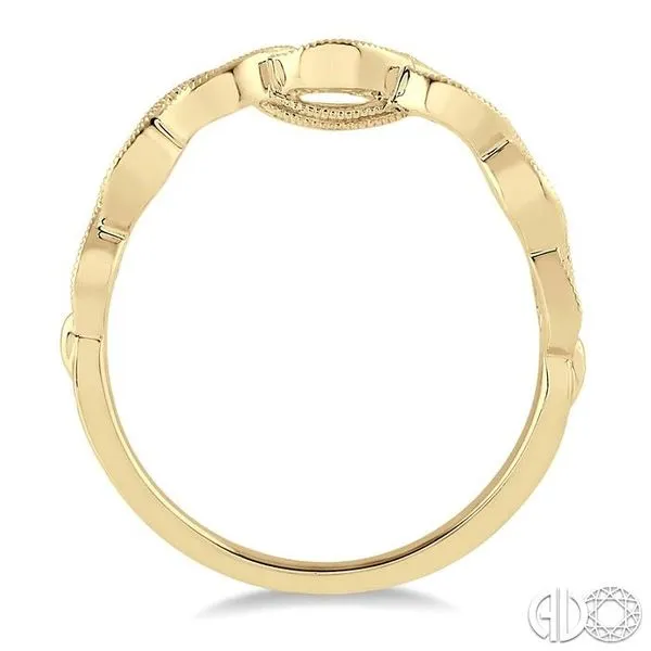 1/5 Ctw Round Diamond Wedding Band in 14K Yellow Gold Image 3 Becker's Jewelers Burlington, IA