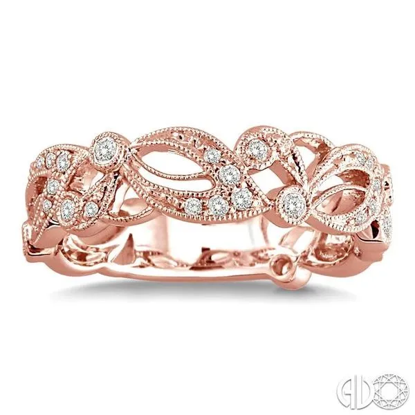 1/5 Ctw Diamond Fashion Ring in 14K Rose Gold Image 2 Becker's Jewelers Burlington, IA