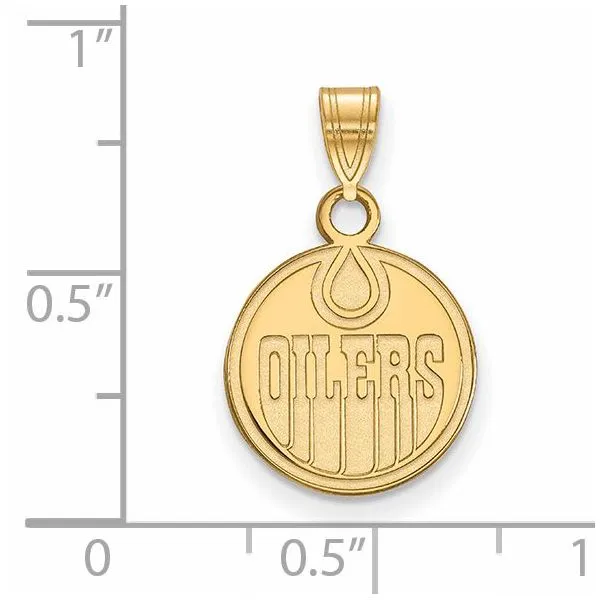 NHL Edmonton Oilers Pendant Image 2 Crews Jewelry Grandview, MO