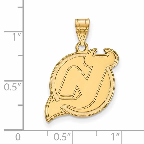 NHL New Jersey Devils Pendant Image 2 Crews Jewelry Grandview, MO