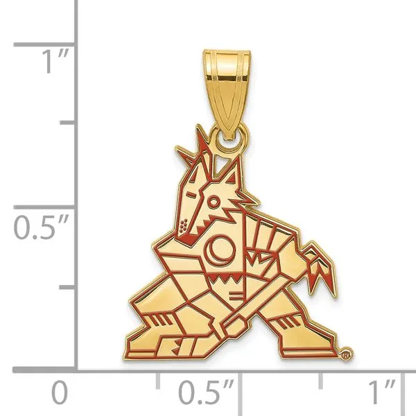 NHL Arizona Coyotes Pendant Image 2 Crews Jewelry Grandview, MO