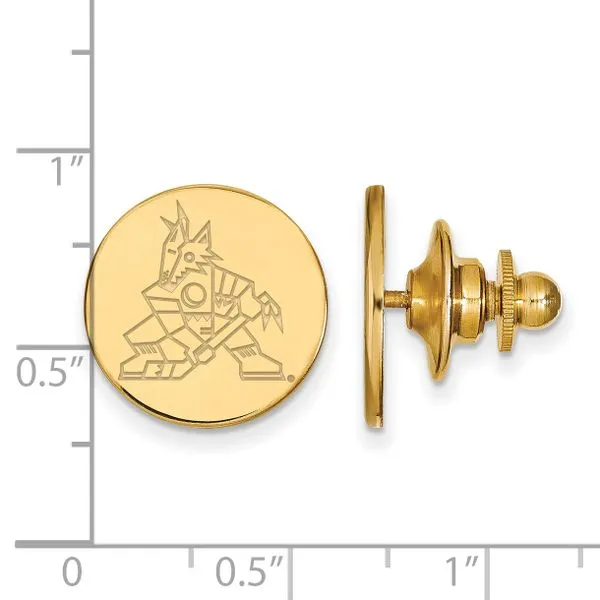 NHL Arizona Coyotes Lapel Pin / Tie Tac Image 2 Crews Jewelry Grandview, MO