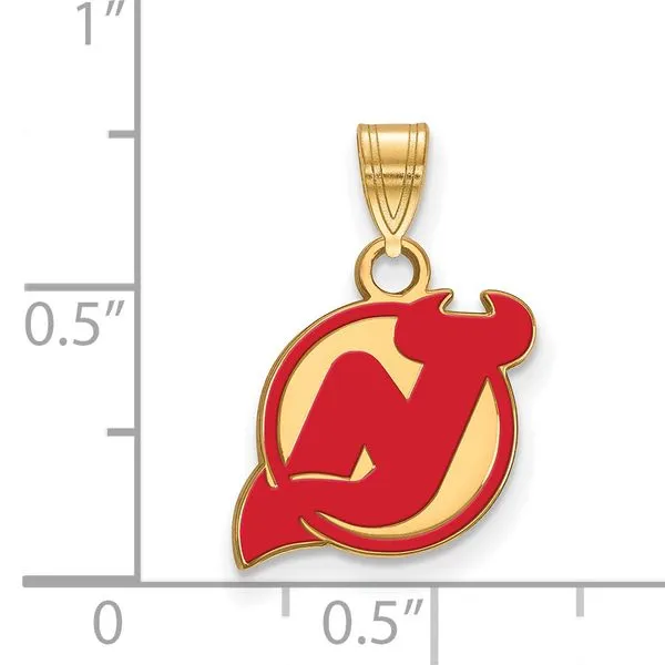 NHL New Jersey Devils Pendant Image 2 Crews Jewelry Grandview, MO