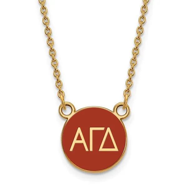 Sorority Life Alpha Gamma Delta Necklace Crews Jewelry Grandview, MO