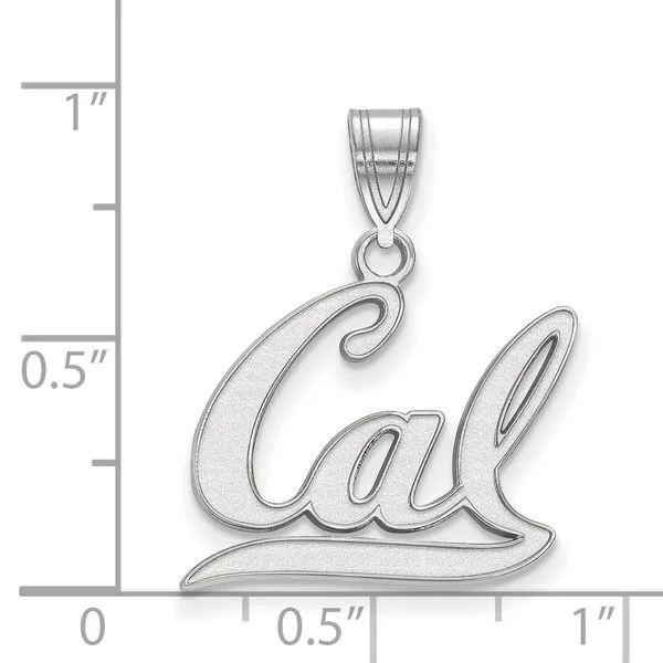 Collegiate University of California Berkeley Pendant Image 2 Crews Jewelry Grandview, MO