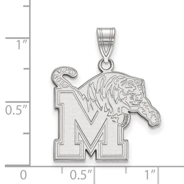 Collegiate University of Memphis Pendant Image 2 Crews Jewelry Grandview, MO