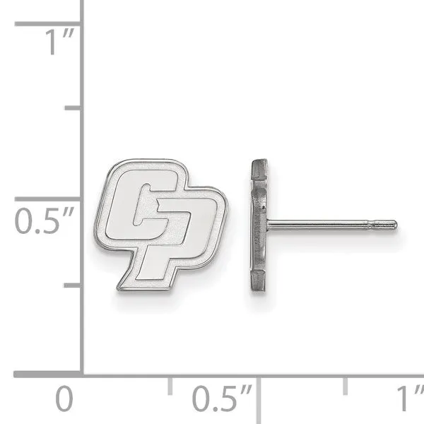 Collegiate California Poly State Earrings Image 2 Crews Jewelry Grandview, MO