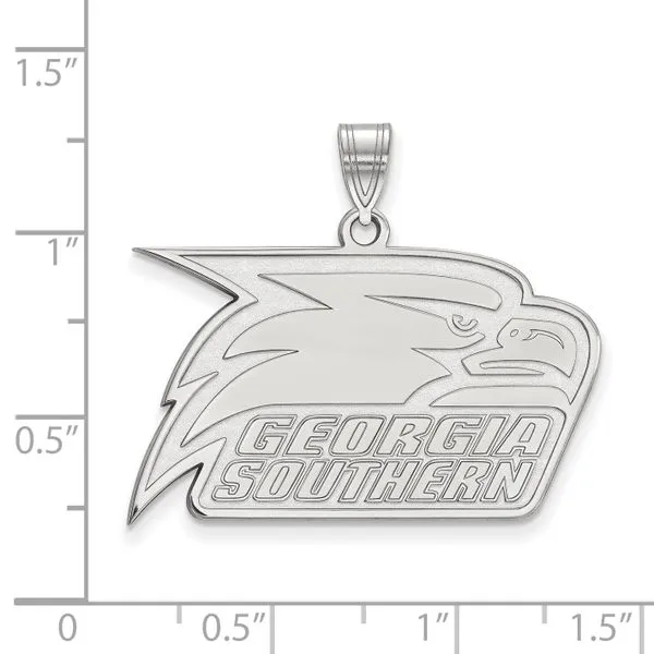 Collegiate Georgia Southern University Pendant Image 2 Crews Jewelry Grandview, MO