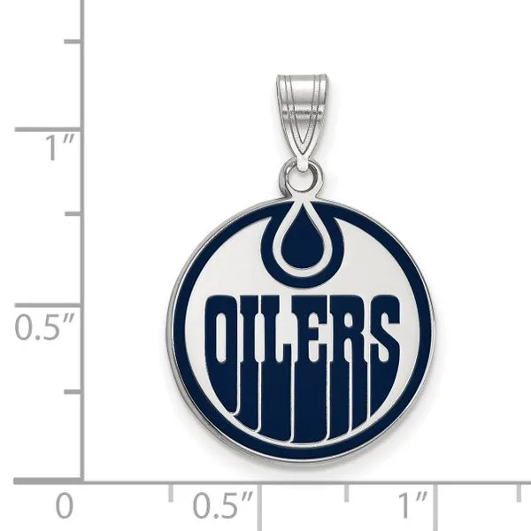 NHL Edmonton Oilers Pendant Image 2 Crews Jewelry Grandview, MO