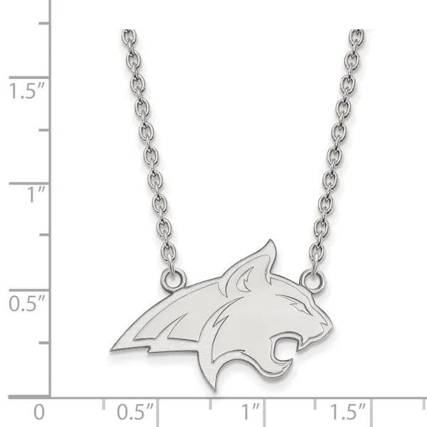 Collegiate Montana State Necklace Image 2 Crews Jewelry Grandview, MO