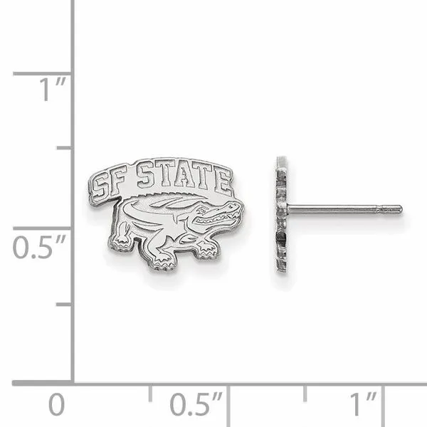 Collegiate San Francisco State Earrings Image 2 Crews Jewelry Grandview, MO