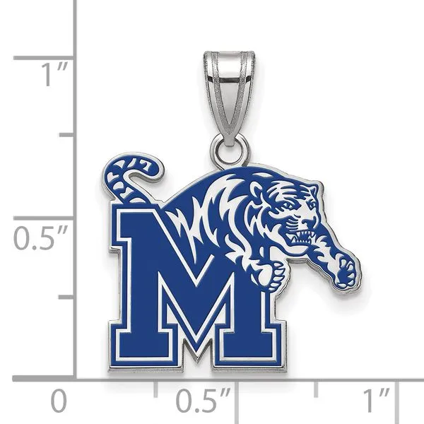 Collegiate University of Memphis Pendant Image 2 Crews Jewelry Grandview, MO