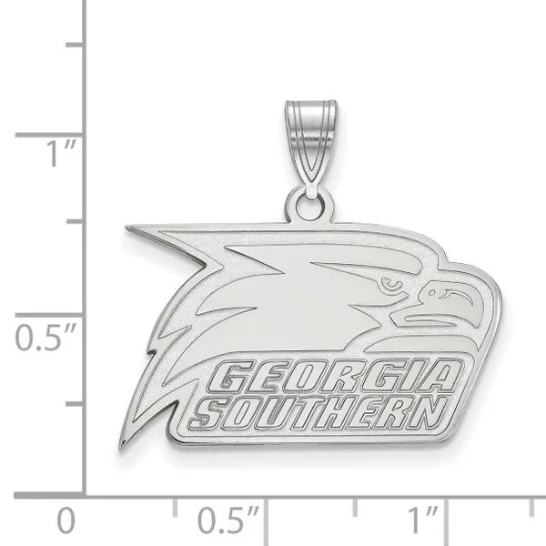 Collegiate Georgia Southern University Pendant Image 2 Crews Jewelry Grandview, MO