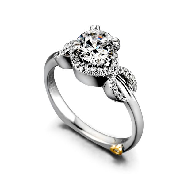 Diamond Semi-Mount Ring Image 2 Anthony Jewelers Palmyra, NJ