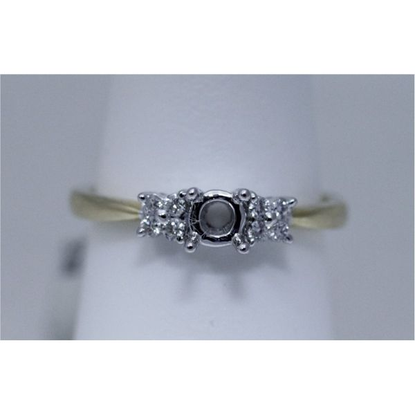 Diamond Semi-Mount Ring Image 2 Anthony Jewelers Palmyra, NJ