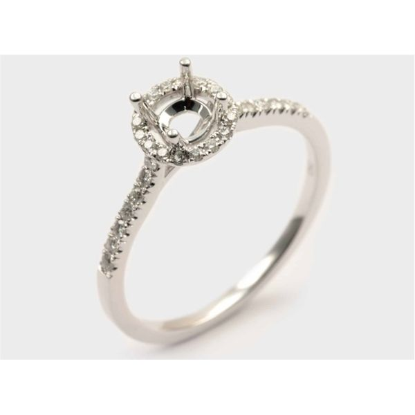 Diamond Semi-Mount Ring Anthony Jewelers Palmyra, NJ