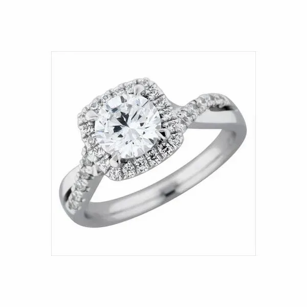 Diamond Semi-Mount Ring Anthony Jewelers Palmyra, NJ