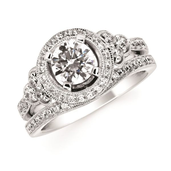 Diamond Semi-Mount Ring Image 2 Anthony Jewelers Palmyra, NJ