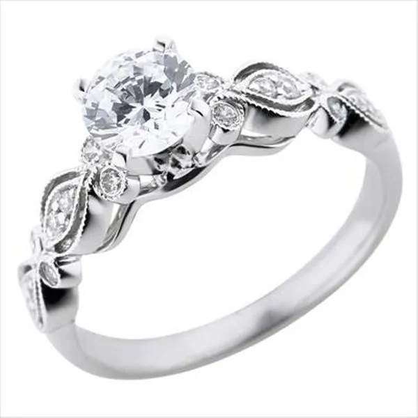 Diamond Semi-Mount Ring Anthony Jewelers Palmyra, NJ