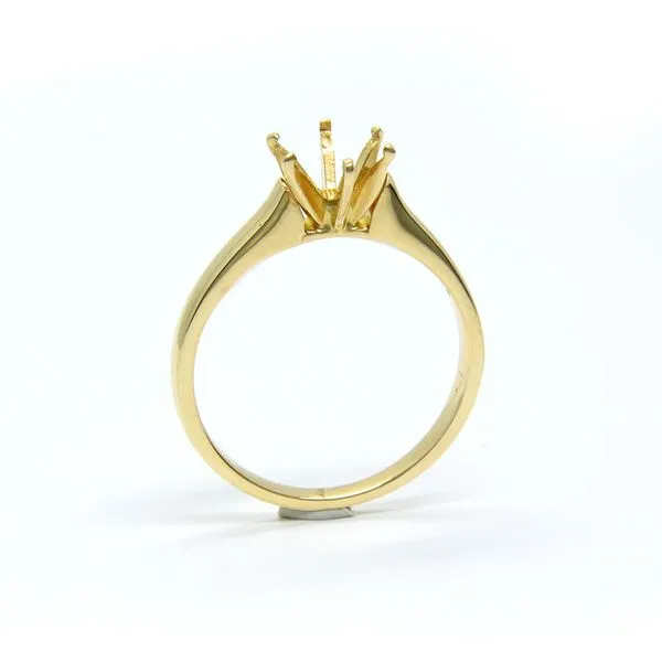 14k Yellow Gold Classic Six Prong Solitaire Engagement Ring Image 3 Arezzo Jewelers Elmwood Park, IL