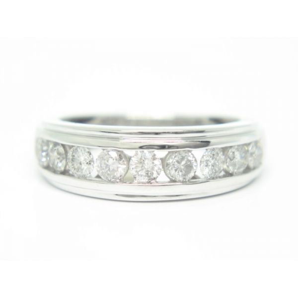 Diamond Wedding Band Arezzo Jewelers Elmwood Park, IL