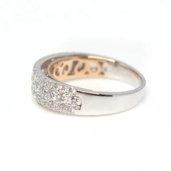 Diamond Wedding Band Image 2 Arezzo Jewelers Elmwood Park, IL