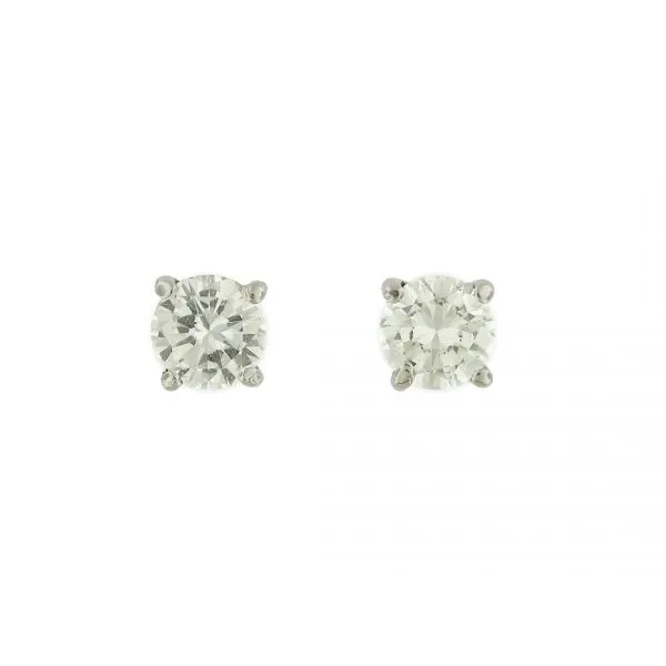 .35ct Round Diamond Stud Earrings Image 2 Arezzo Jewelers Elmwood Park, IL