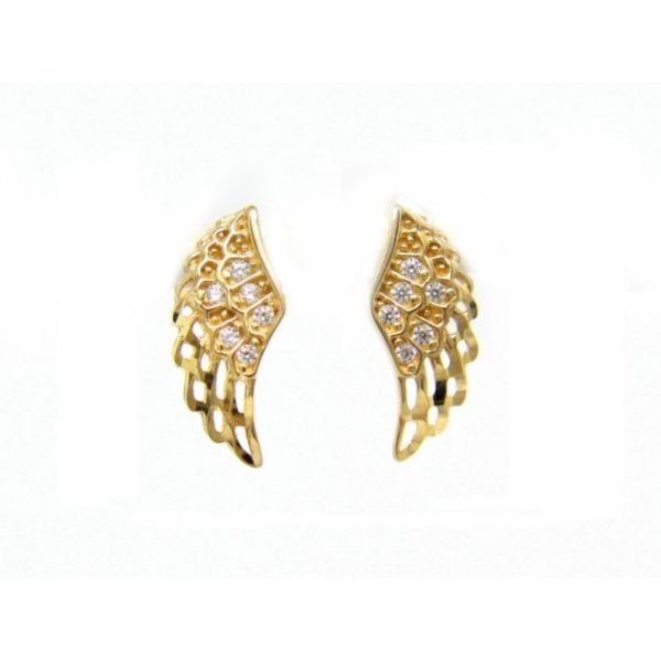 Gold Earrings Arezzo Jewelers Elmwood Park, IL