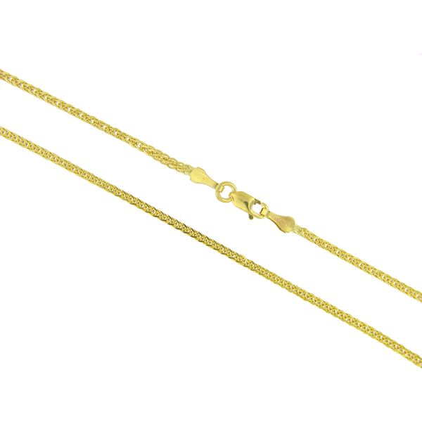 14k Yellow Gold Spiga Chain - 18