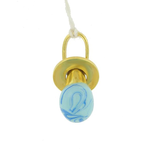 18k Yellow Gold Baby Pacifier Charm Arezzo Jewelers Elmwood Park, IL