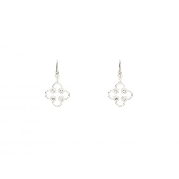 Sterling Silver White Polished Earrings Arezzo Jewelers Elmwood Park, IL