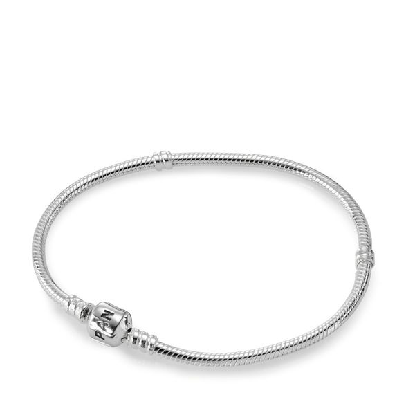 PANDORA Iconic Silver Charm Bracelet - 7.9
