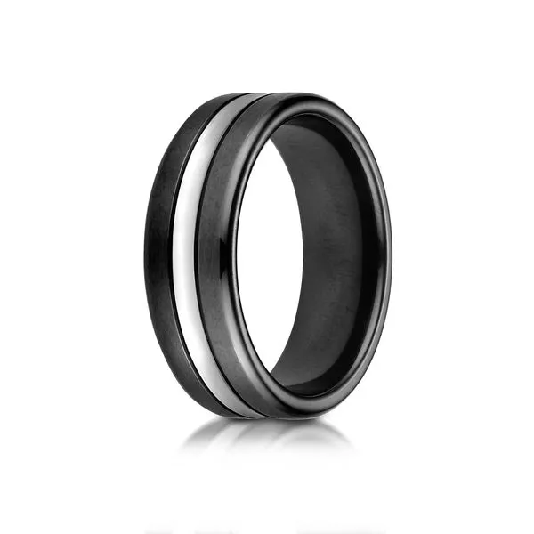 Cobalt Chrome Wedding Band Arezzo Jewelers Elmwood Park, IL