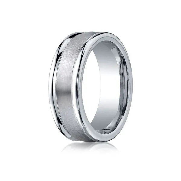 Cobalt Chrome Wedding Band Arezzo Jewelers Elmwood Park, IL